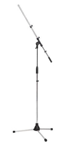 Xtreme Chrome Microphone Stand Telescopic Boom - MA374