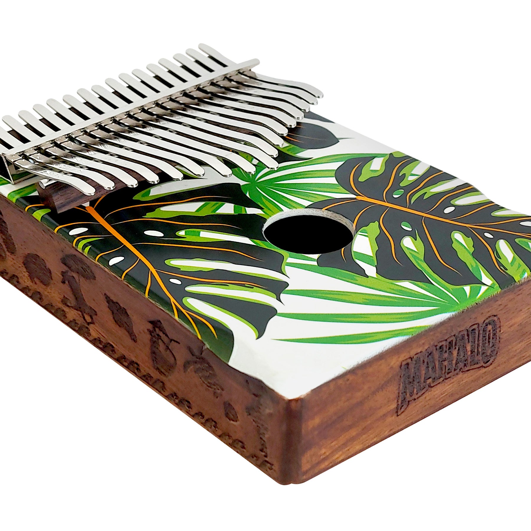 Kalimba Tropical leaf design monstera