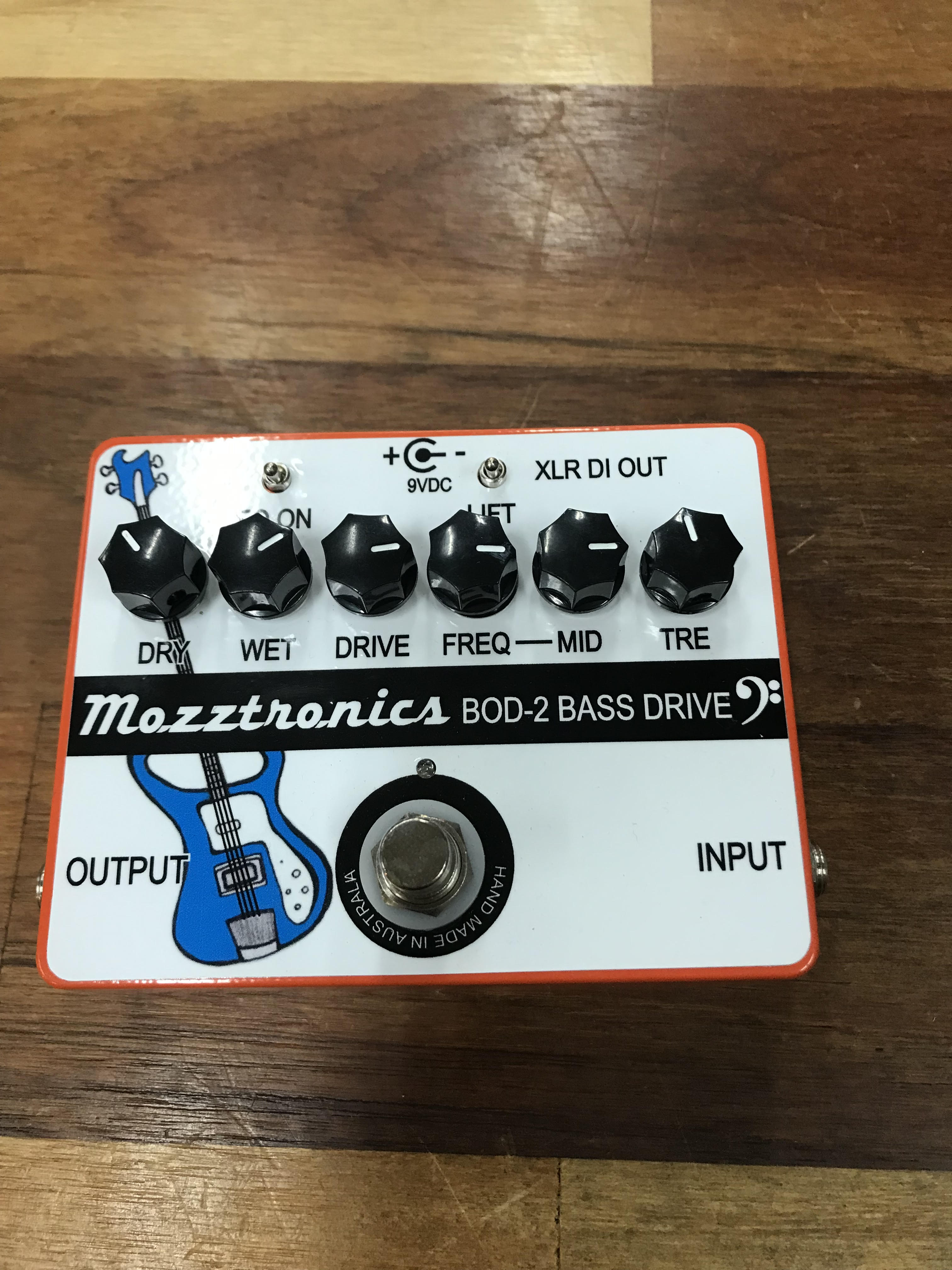 Mozztronics BOD-2 Bass Overdrive Pedal