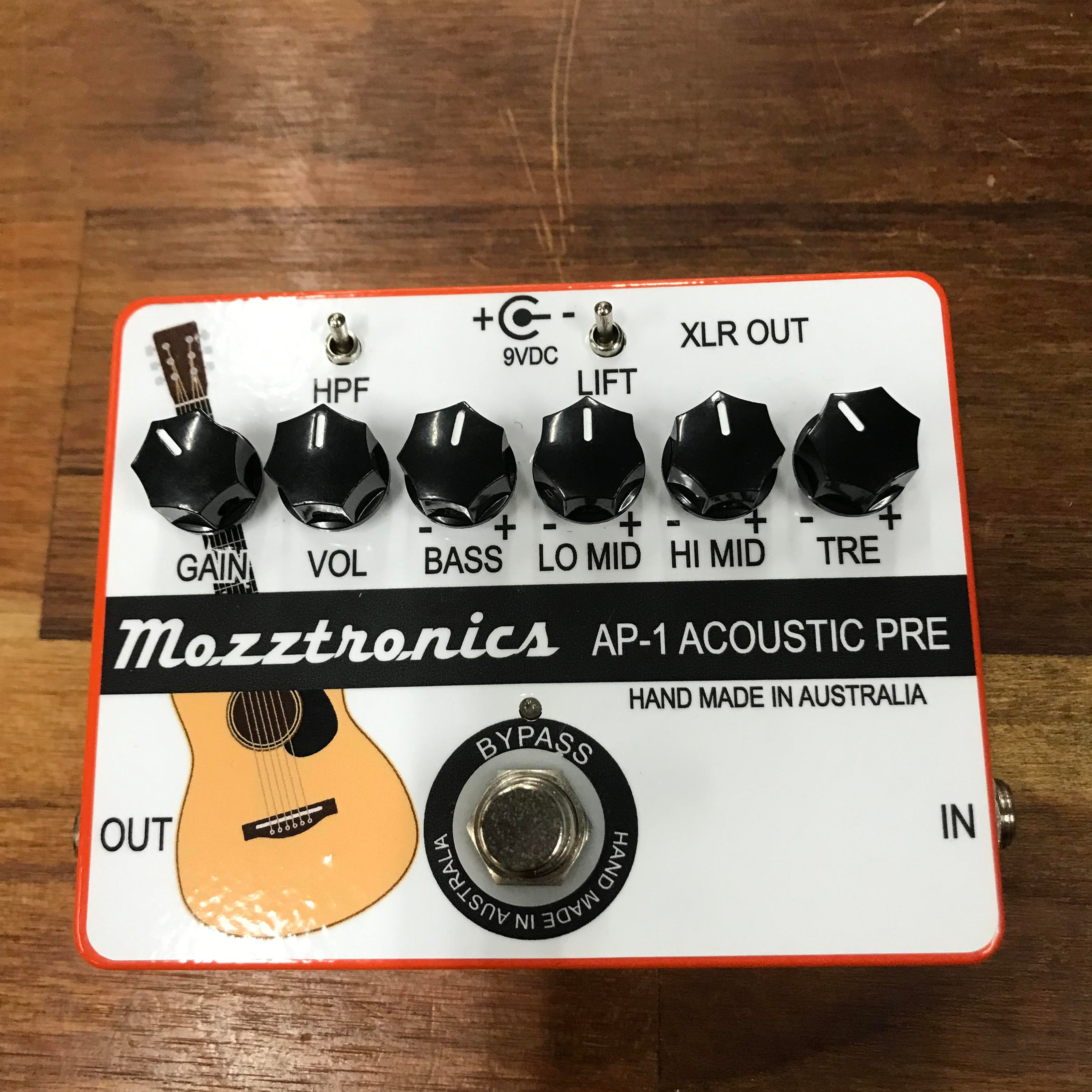 Mozztronics Acoustic Preamp & DI, the AP-1