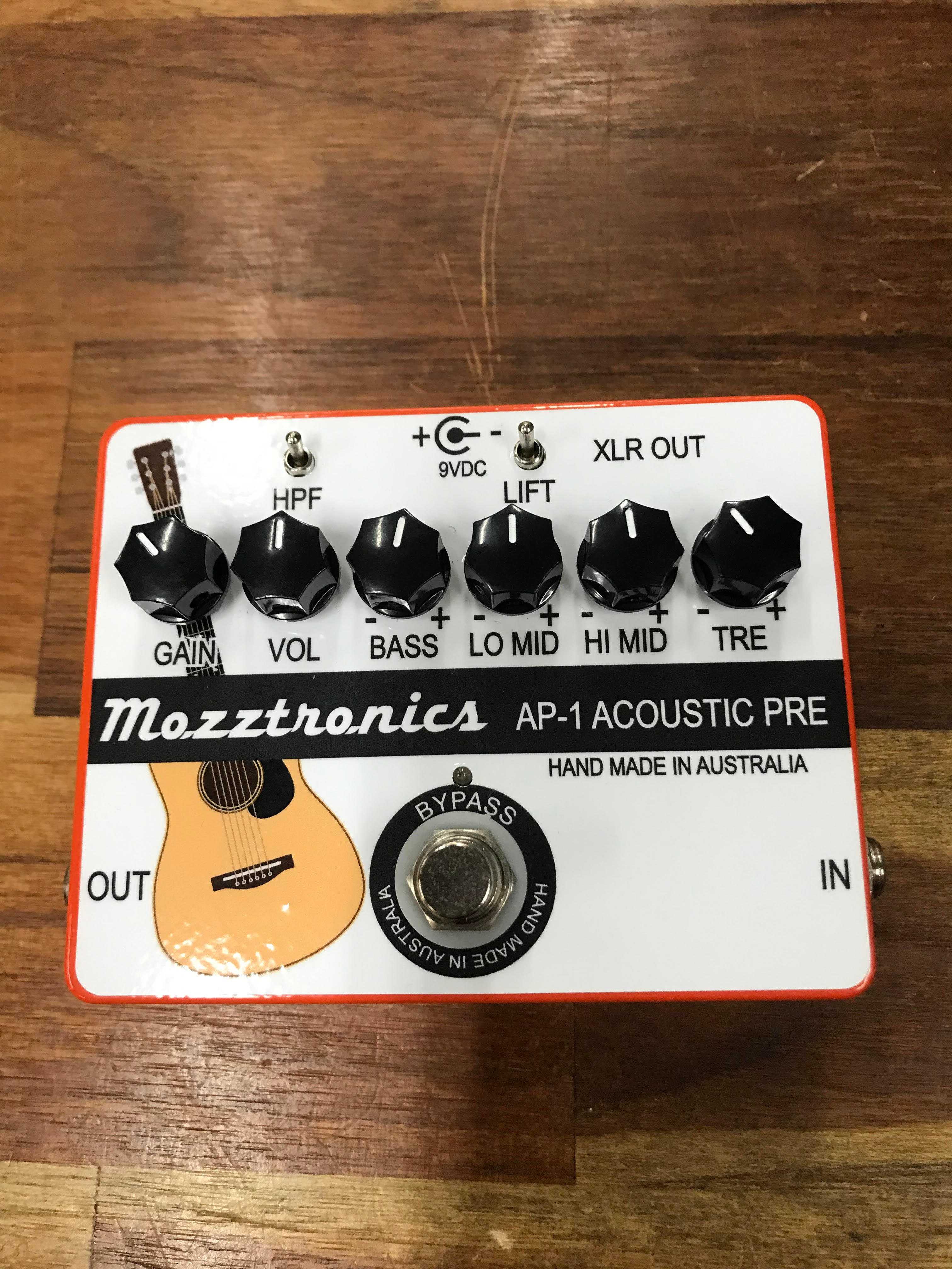 Mozztronics Acoustic Preamp & DI, the AP-1