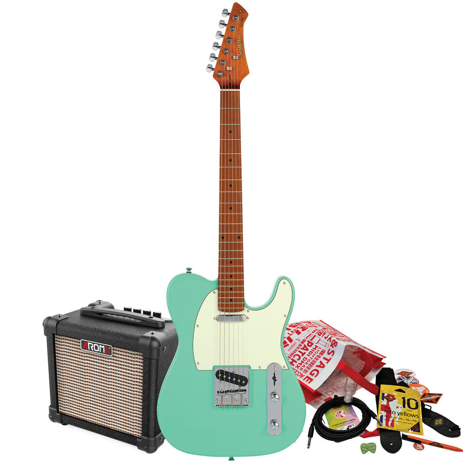 Northstar NS2 T Style Electric Guitar Pack Sea Foam Green