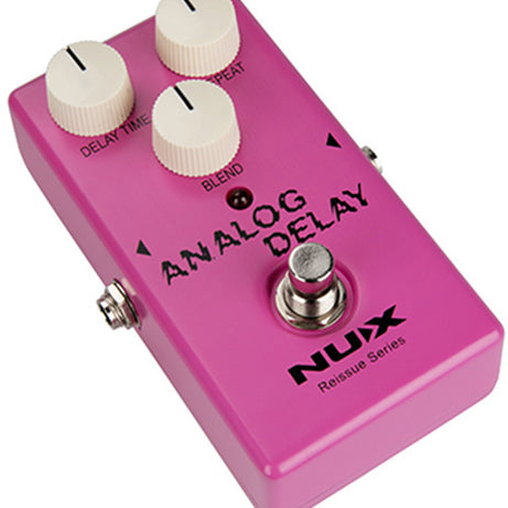 NUX Reissue Series Analog Delay Effects Pedal Bring back the Legendary Delay sound of the 80's