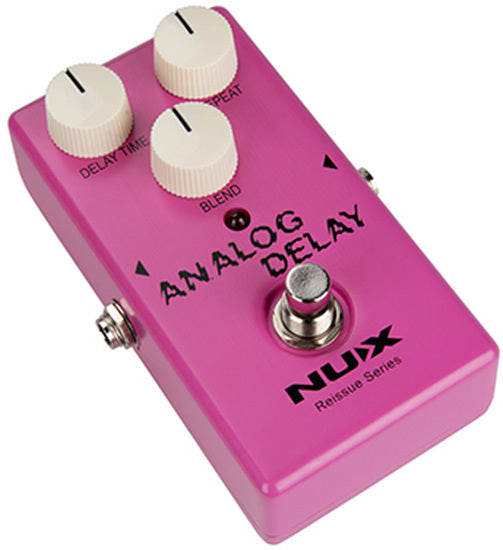 NUX Reissue Series Analog Delay Effects Pedal Bring back the Legendary Delay sound of the 80's