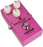 NU-X Reissue Series Analog Delay Effects Pedal Bring back the Legendary Delay sound of the 80's