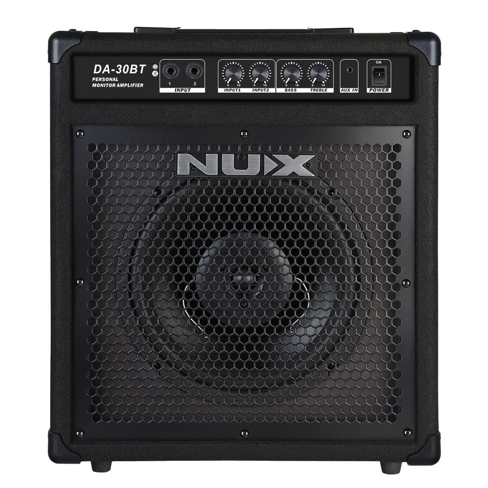 NUX 30W Electronic Drum Kit Amplifier with Bluetooth 2 x Inputs with Independent Volume Control