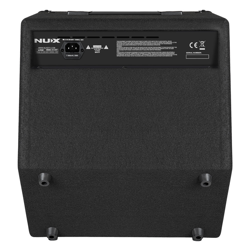 NUX 30W Electronic Drum Kit Amplifier with Bluetooth 2 x Inputs with Independent Volume Control