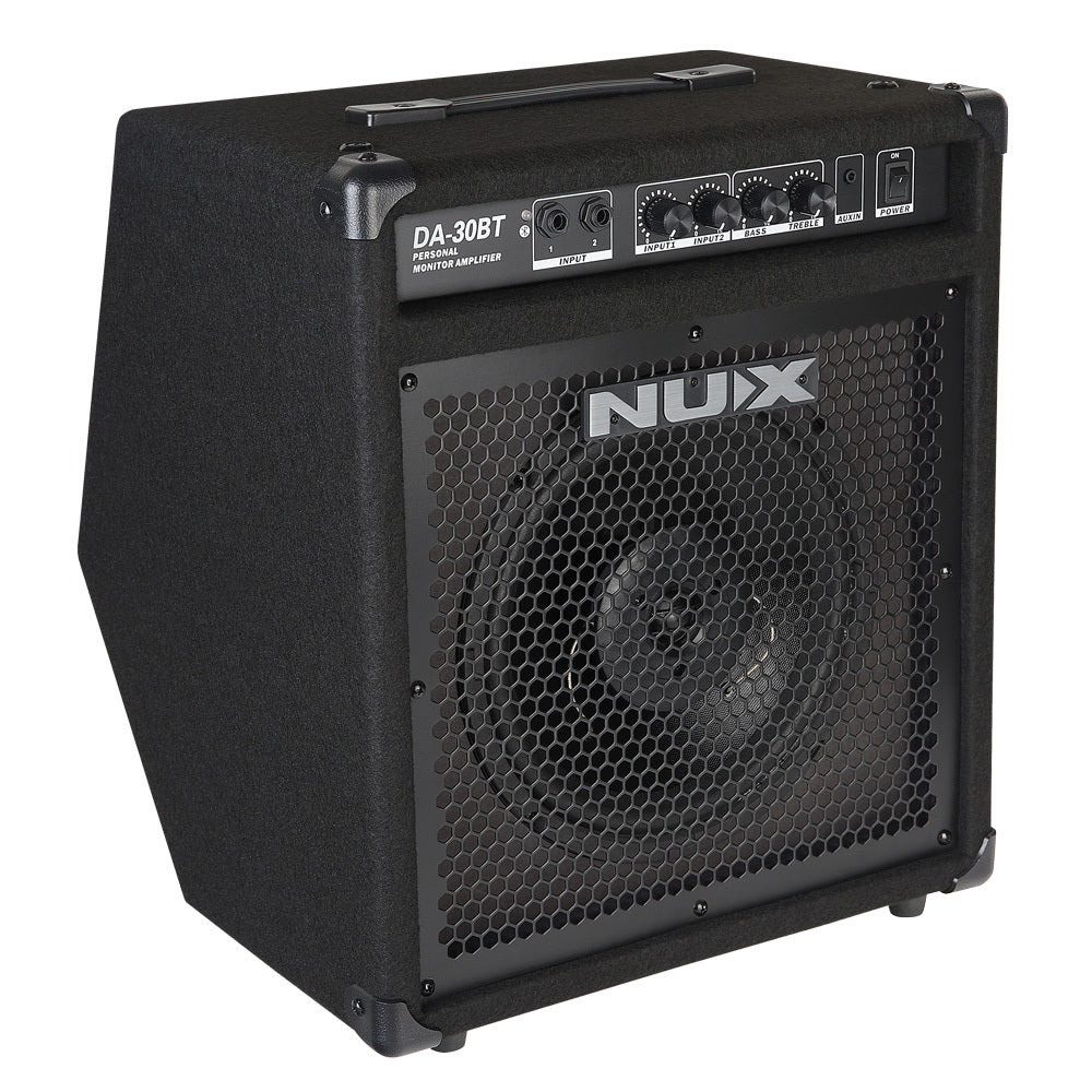 NUX 30W Electronic Drum Kit Amplifier with Bluetooth 2 x Inputs with Independent Volume Control
