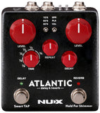 NU-X Verdugo Series Atlantic Multi Delay & Reverb Effects Pedal Inside Routing & Secondary Reverb Effects