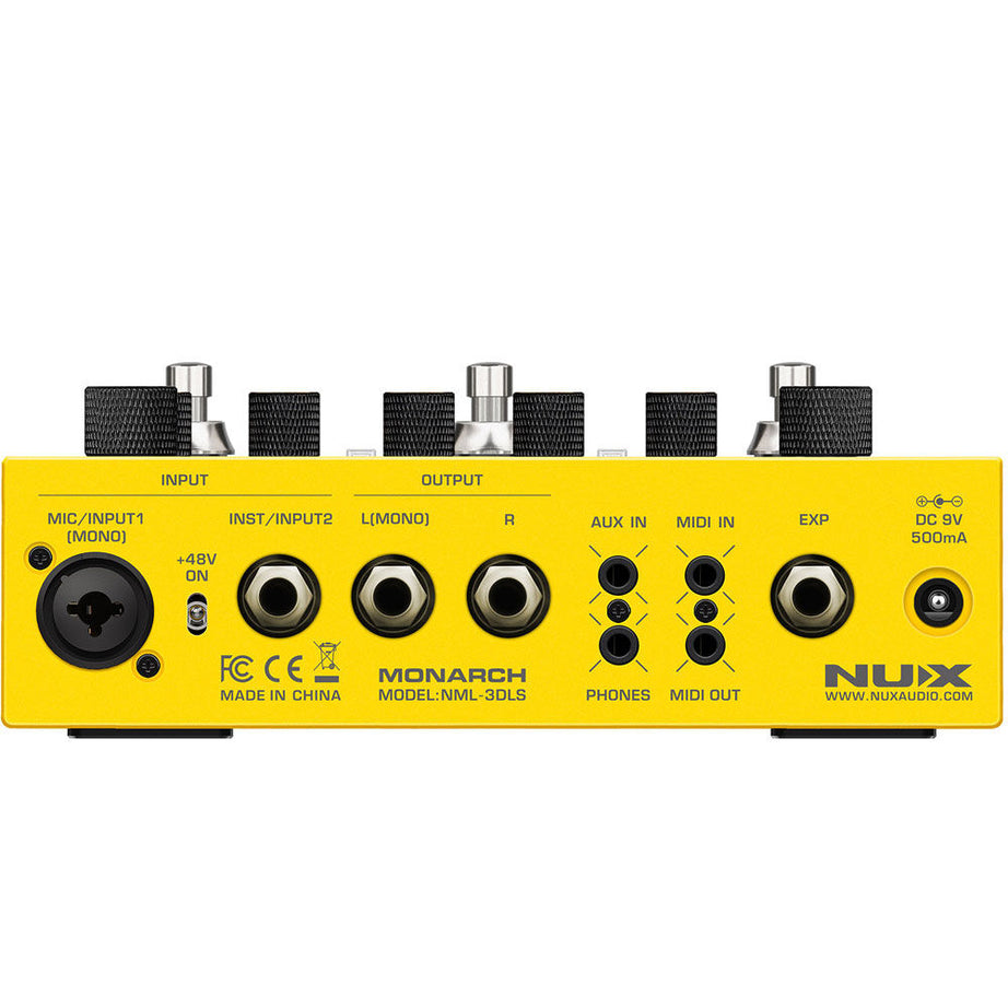 NU-X Monarch Series Dual Loop Stereo Pedal Dual Loop & Dual Rhythm