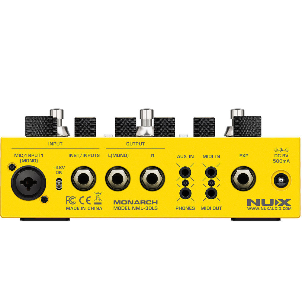 NU-X Monarch Series Dual Loop Stereo Pedal Dual Loop & Dual Rhythm