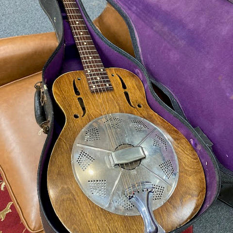 Vintage 1934 National Trojan Resonator Guitar