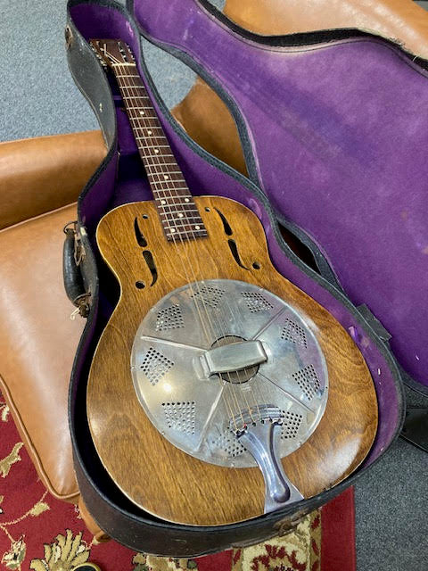 Vintage 1934 National Trojan Resonator Guitar