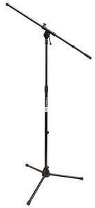 On Stage Boom Mic Stand with 30" Euro Boom in Black - OSMS7701B