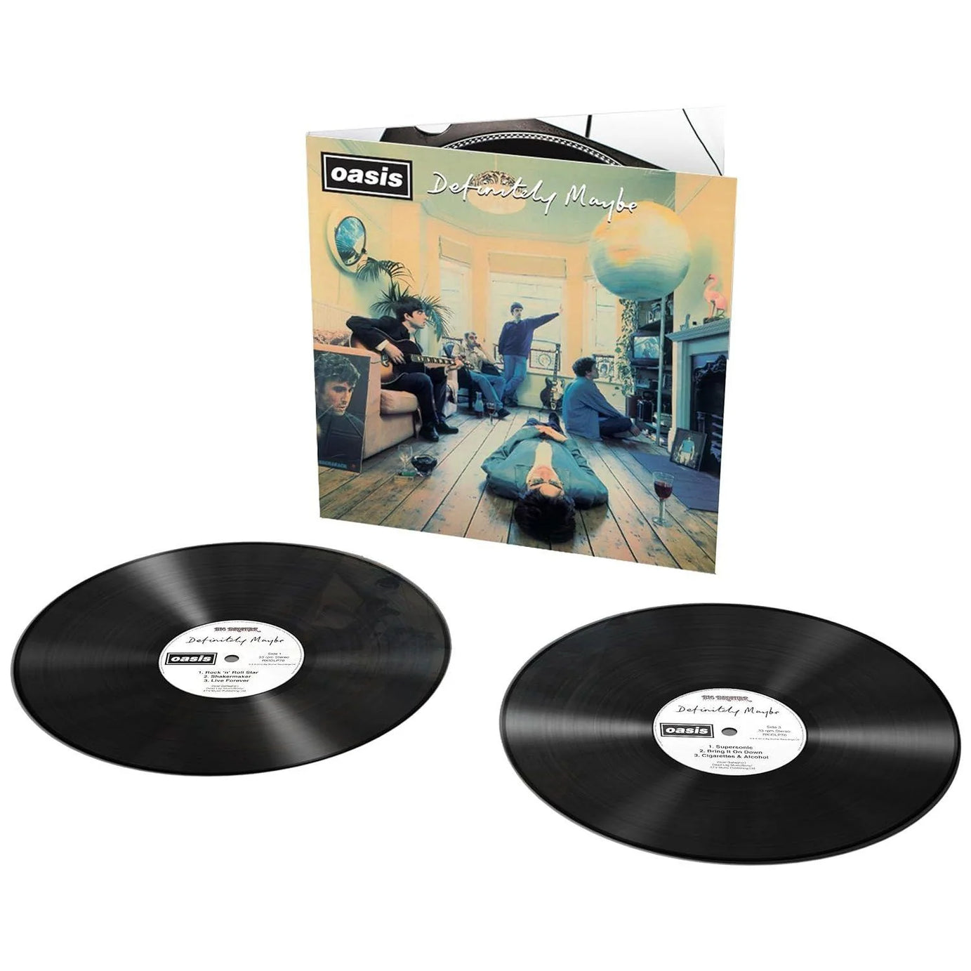 OASIS Definitely Maybe Vinyl LP