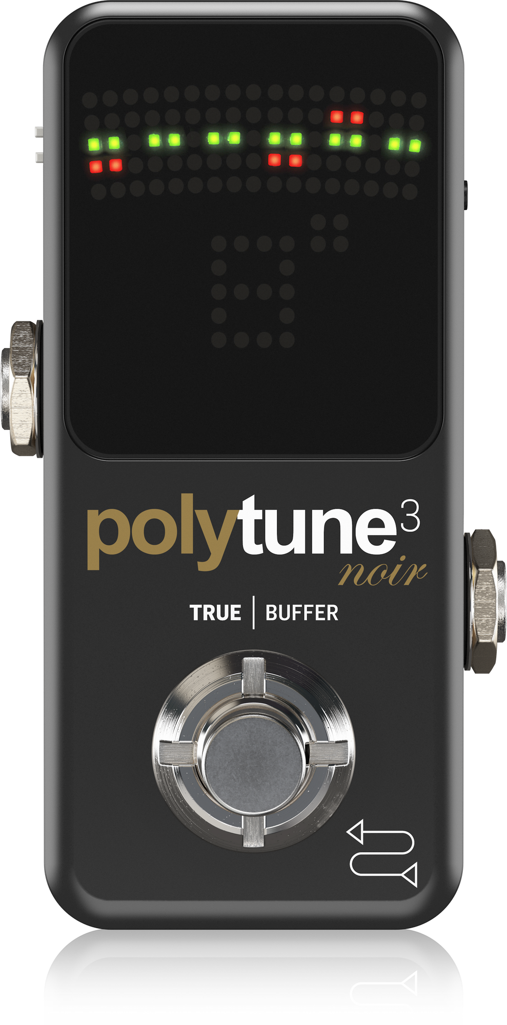 TC ELECTRONIC POLYTUNE 3 NOIR MINI PEDAL TUNER