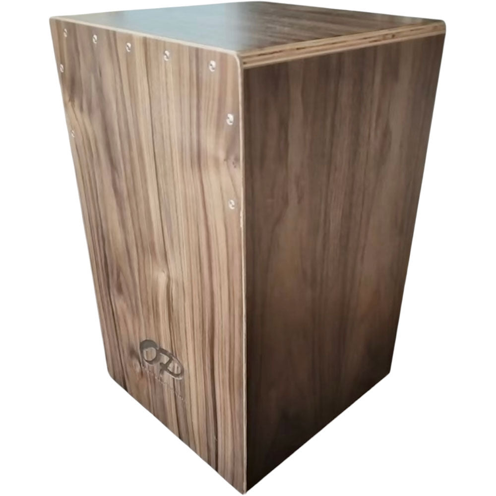 Opus Percussion Wooden Cajon in Walnut with Deluxe Carry Bag Make Music with Quality Percussion!