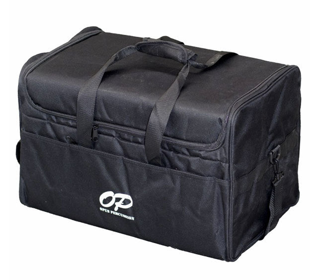 Opus Percussion Wooden Cajon in Walnut with Deluxe Carry Bag Make Music with Quality Percussion!