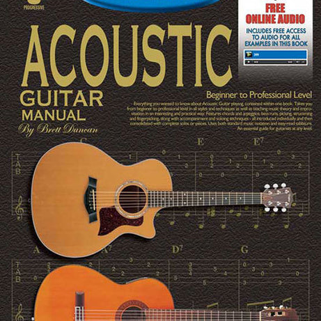 Progressive Complete Learn To Play Acoustic Guitar Book/Online Audio Learn It, Live It, Love It