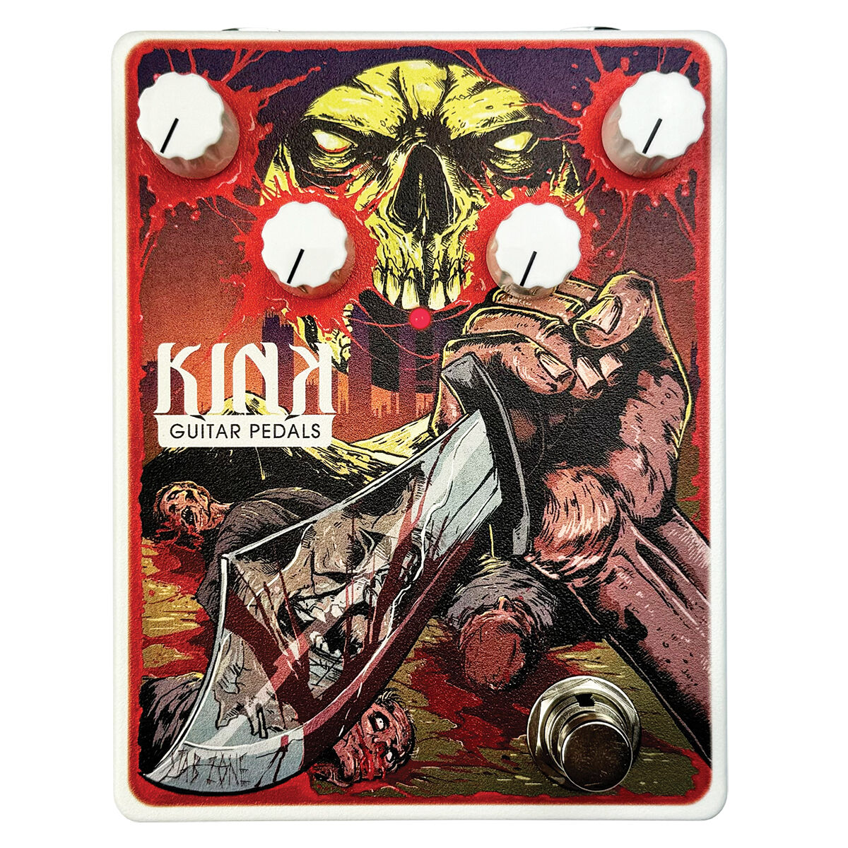 Kink Stab Zone Distortion pedal based on the Danelectro Fab Tone