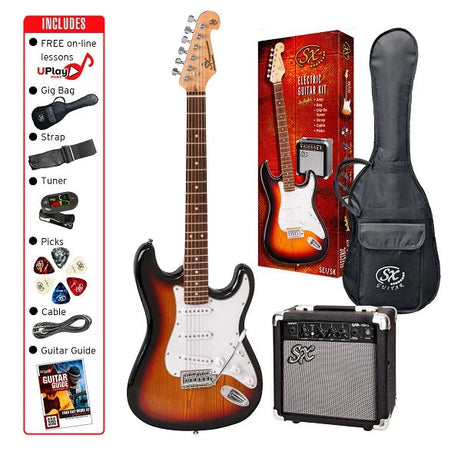 SX SE1SK ELECTRIC GUITAR COMPLETE PACK