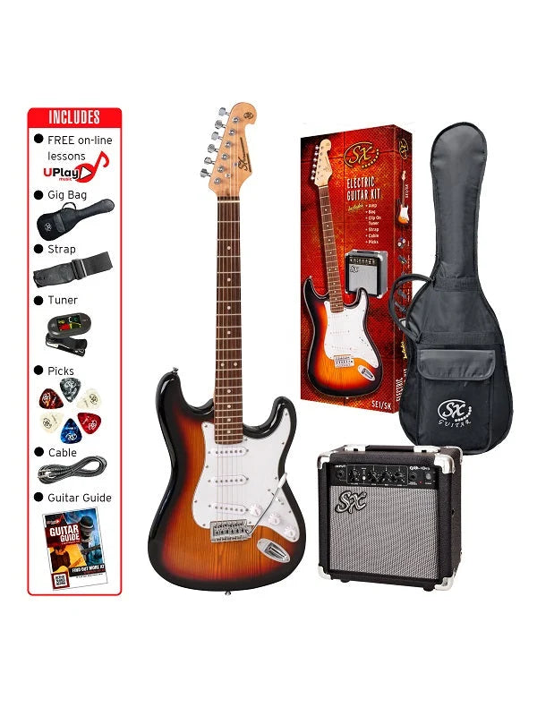 SX SE1SK ELECTRIC GUITAR COMPLETE PACK