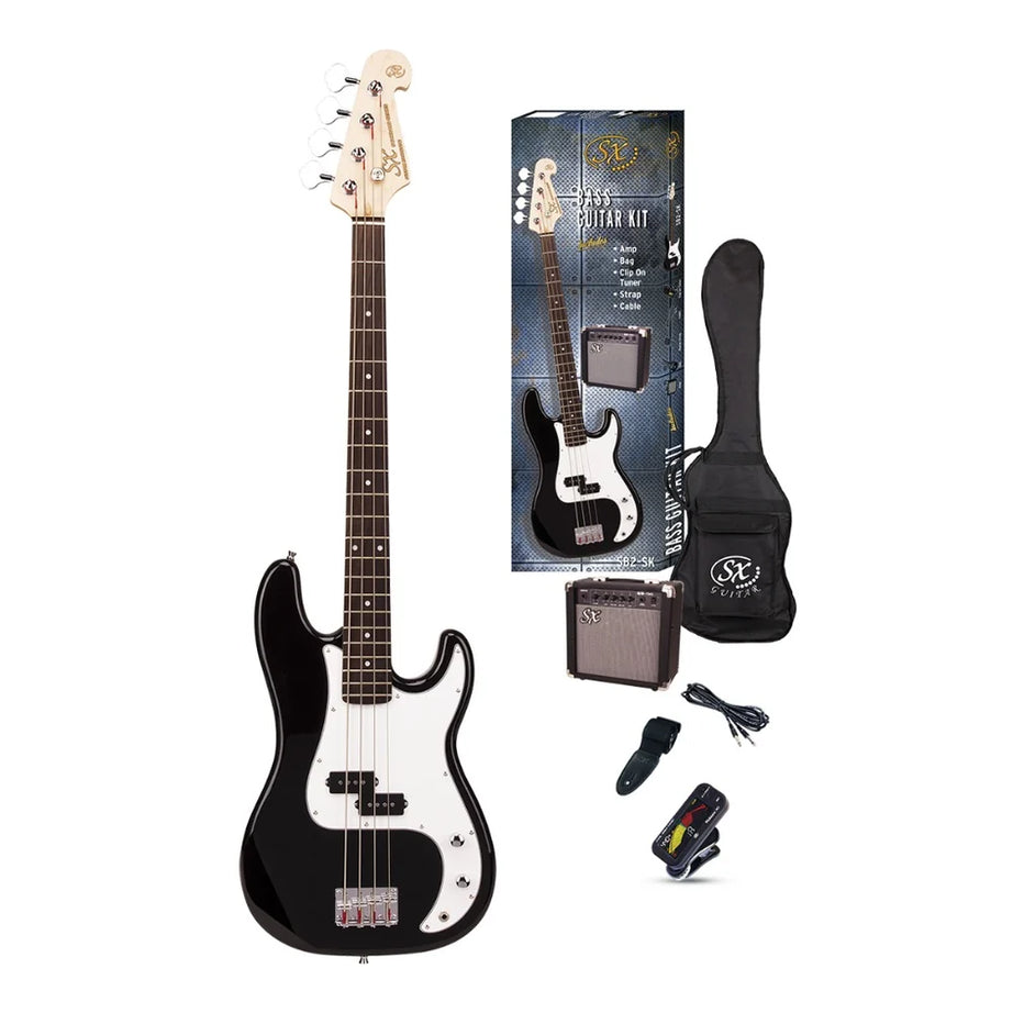 SX PB Black Bass Guitar Kit!!