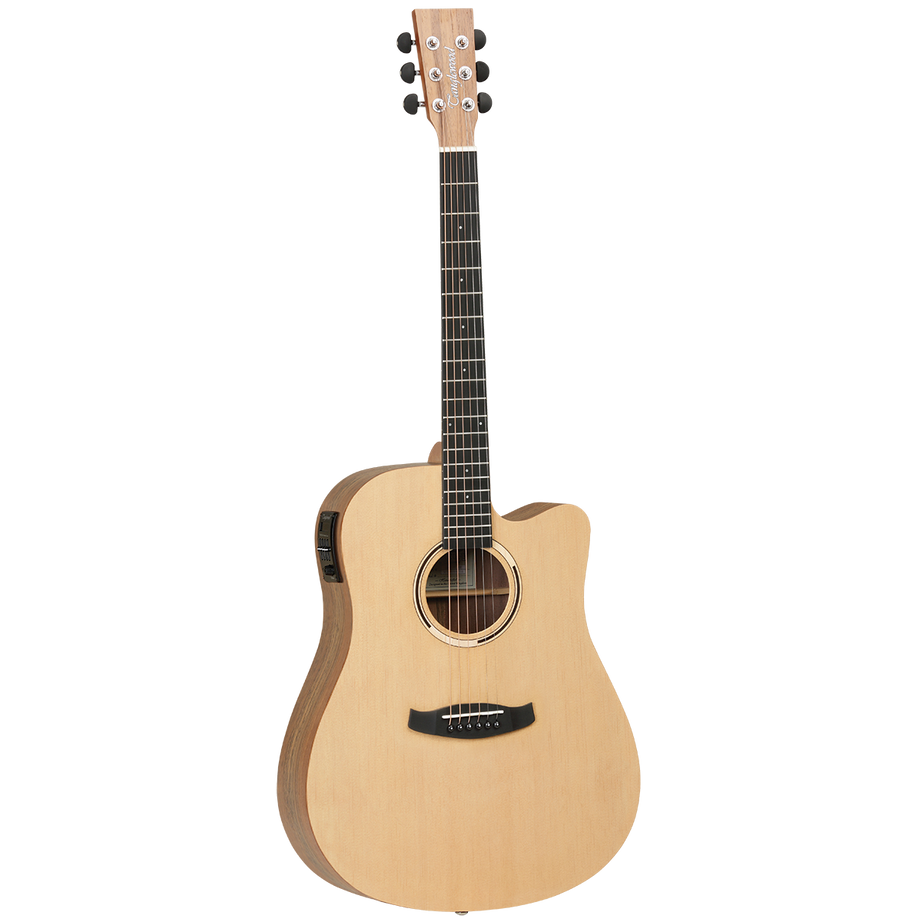 Tanglewood TDBTDCEHR Discovery Exotic Dreadnought C/E Hawaiian Rainwood