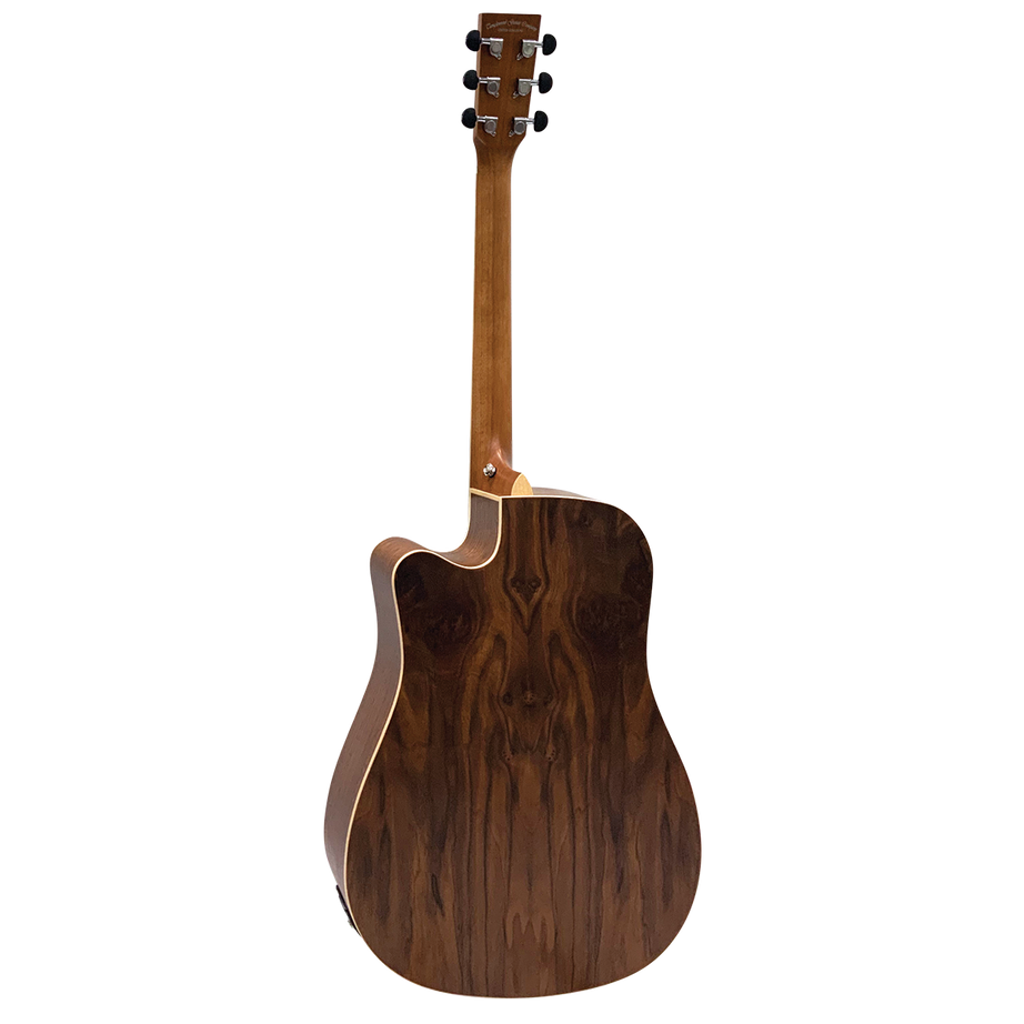 Tanglewood TDBTDCEHR Discovery Exotic Dreadnought C/E Hawaiian Rainwood
