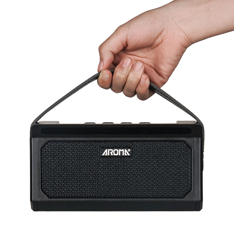 Aroma 10W Electric Guitar Amplifier with Drum Machine