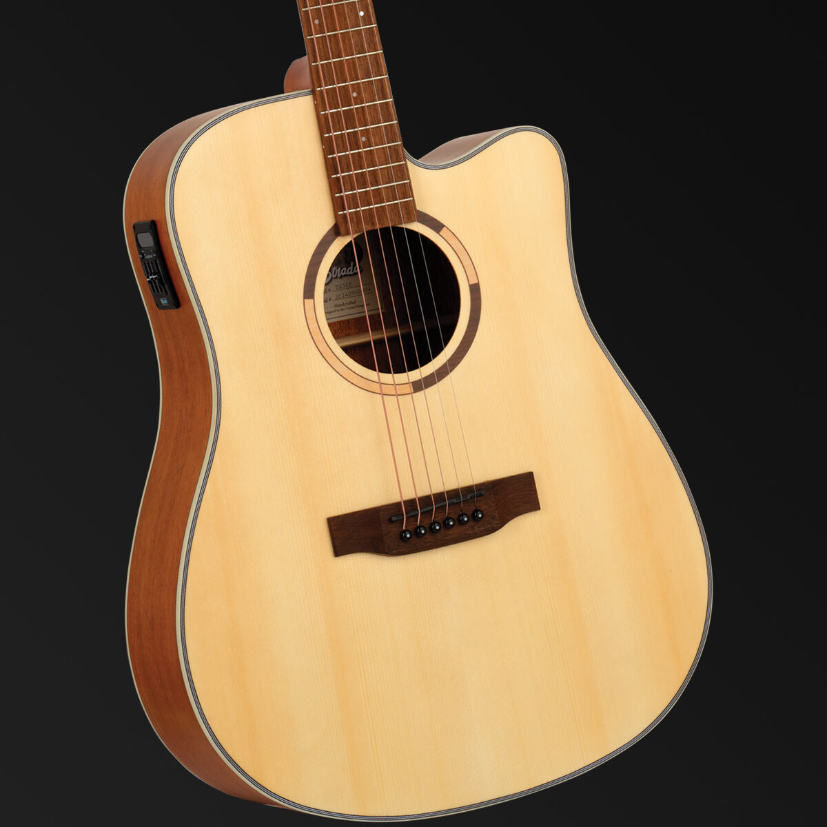 Tanglewood Strada Dreadnought, Spruce/Mahogany Cutaway/Electric Guitar