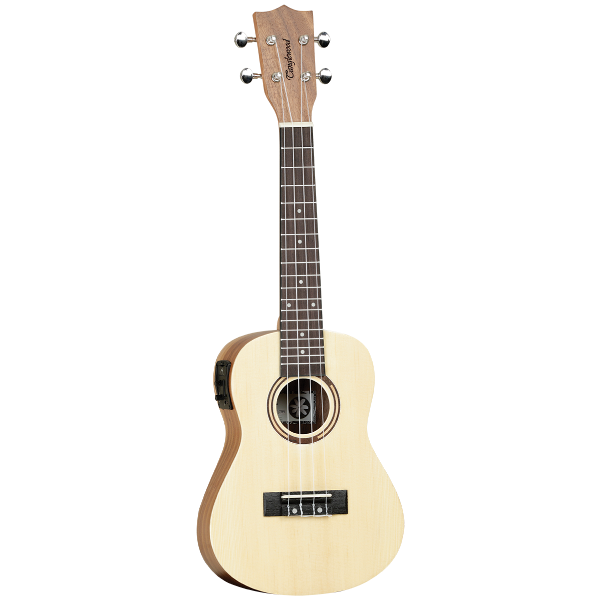 Tanglewood TWT9EB Tiare Concert Ukulele w/ Pickup Spruce/Koa with Gig Bag