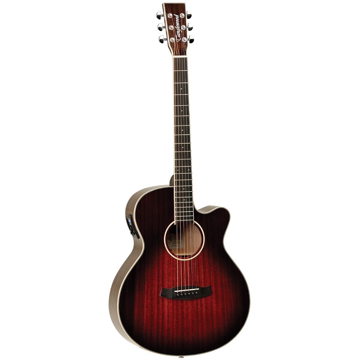 Tanglewood TW4AVB Winterleaf Super Folk C/E Antique Vintage Burst