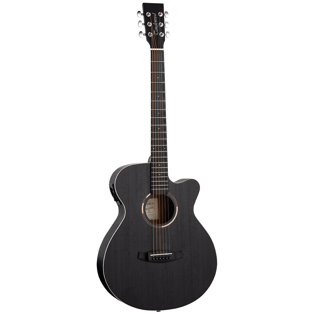 Tanglewood TWBBSFCE Blackbird SuperFolk C/E Smokestack Satin