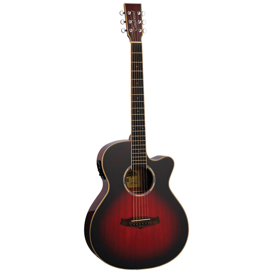 Tanglewood Winterleaf Pro Super Folk C/E Antique Vintage Burst