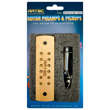 Artec WSH12 Humbucker Soundhole Pickup with Internal Output Jack in Maple The Dream of Acoustopia