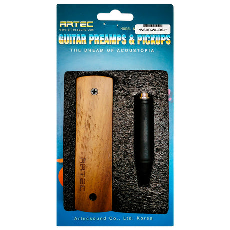 Artec WSHD Humbucker Soundhole Pickup with External Output Jack in Walnut The Dream of Acoustopia