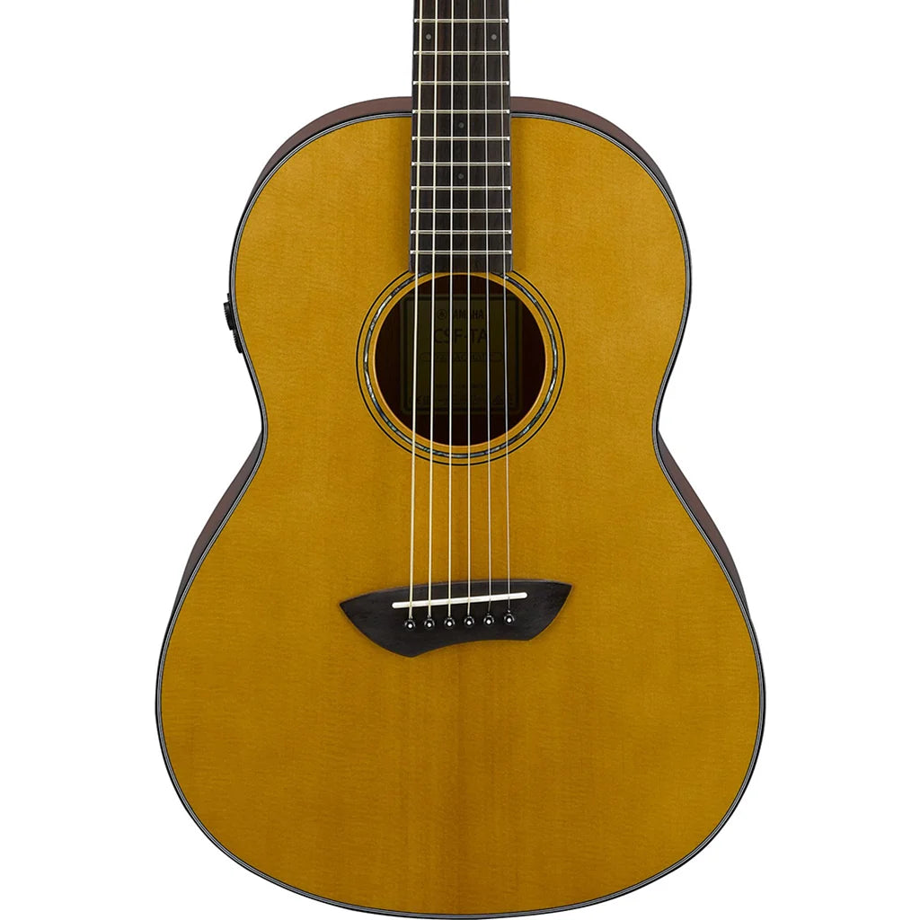 Yamaha CSF-TA Transacoustic Vintage Natural Solid Top Parlour Acoustic Guitar