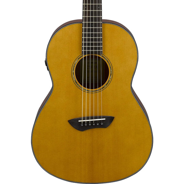 Yamaha CSF-TA Transacoustic Vintage Natural Solid Top Parlour Acoustic Guitar