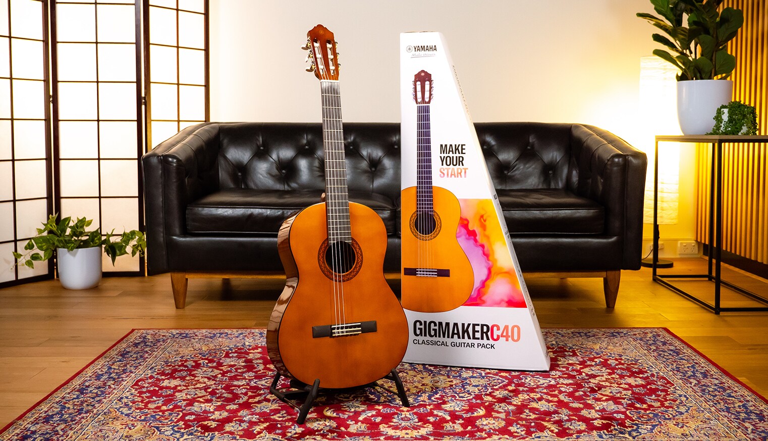 Gigmaker C40 Classical Guitar Pack