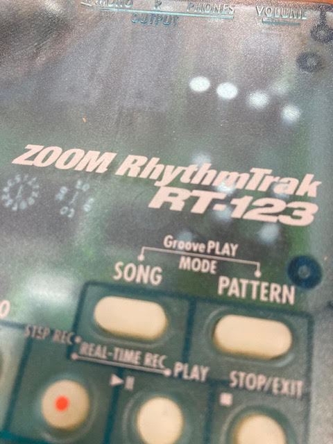 Zoom Rhythmtrak 123 90's Green Drum Machine (Pre-owned)