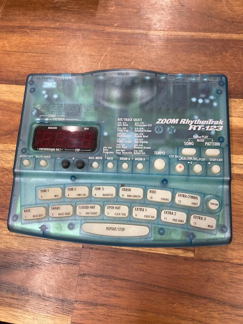 Zoom Rhythmtrak 123 90's Green Drum Machine (Pre-owned)