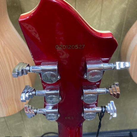 Hagstrom Alvar Semi-Hollow Guitar in Wild Cherry Transparent Gloss The Warrior Elf God!