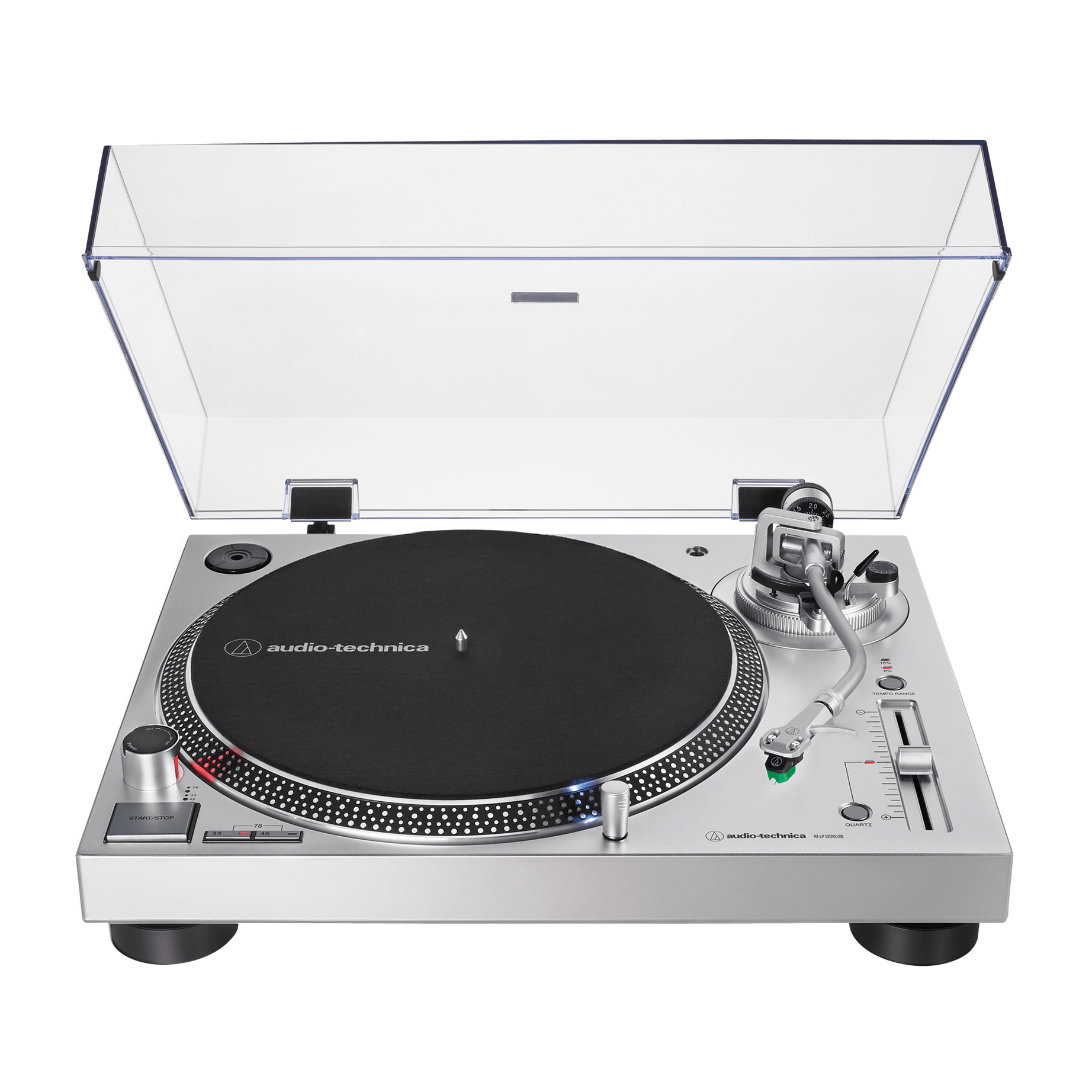 AUDIO TECHNICA TURNTABLE AT-LP120XUSB w/ FREE SHIRT