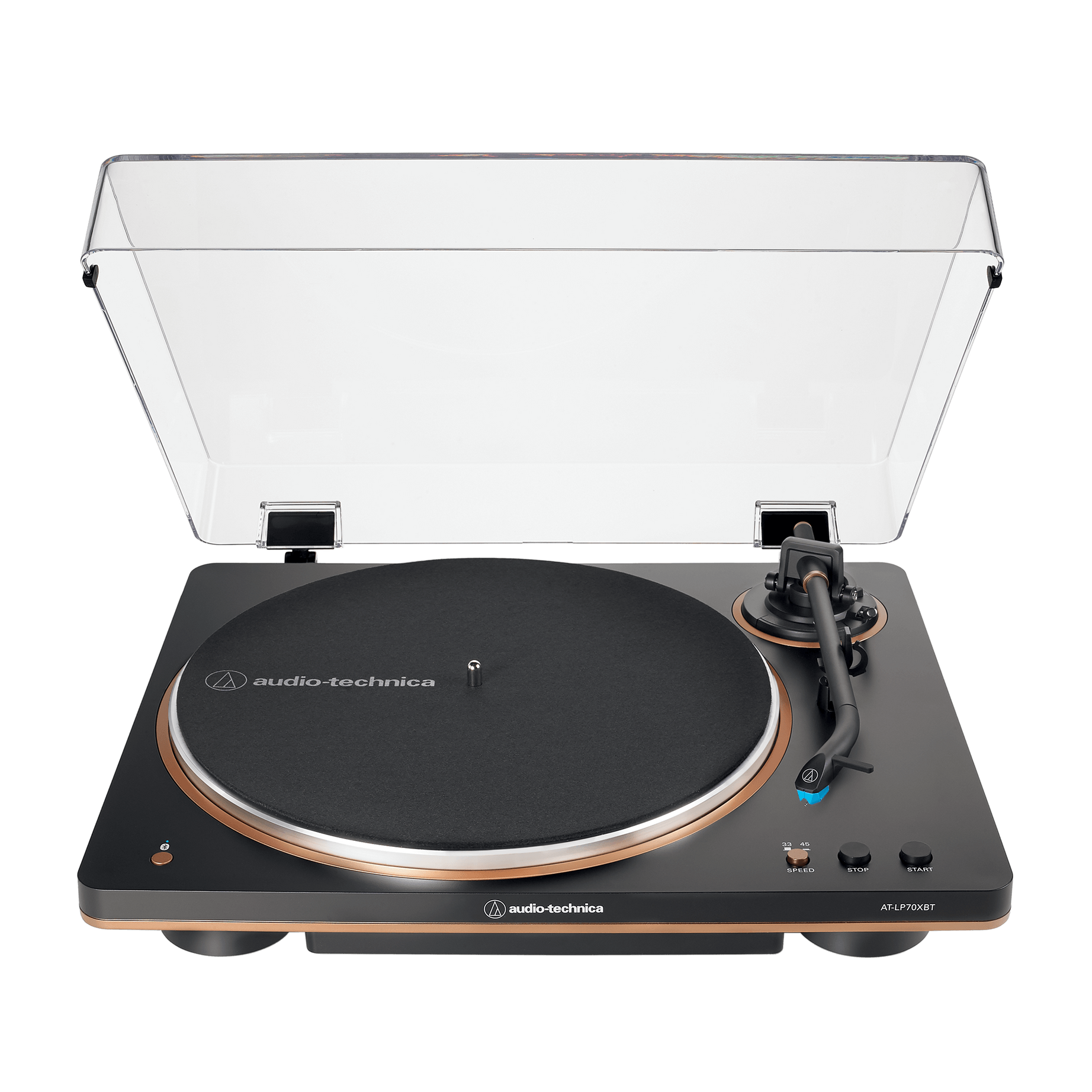 Audio Technica Fully Automatic Wireless Belt-Drive Turntable AT-LP70XBT