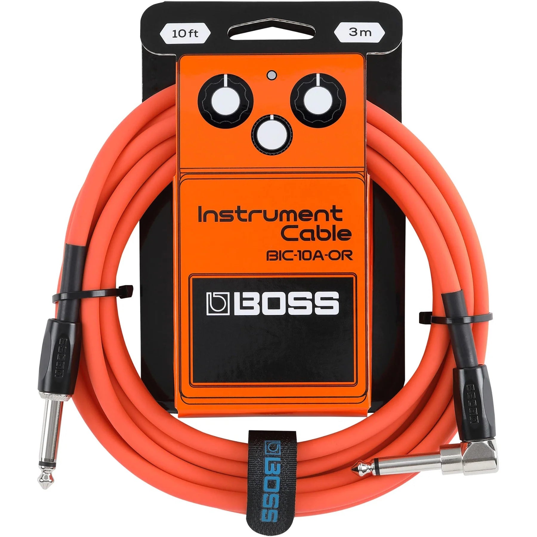 Boss Instrument Cable 10ft/3m AS - Orange