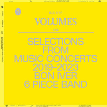 VOLUMES: ONE Selections from music concerts 2019-2023 Bon Iver 6 piece band (Vinyl)