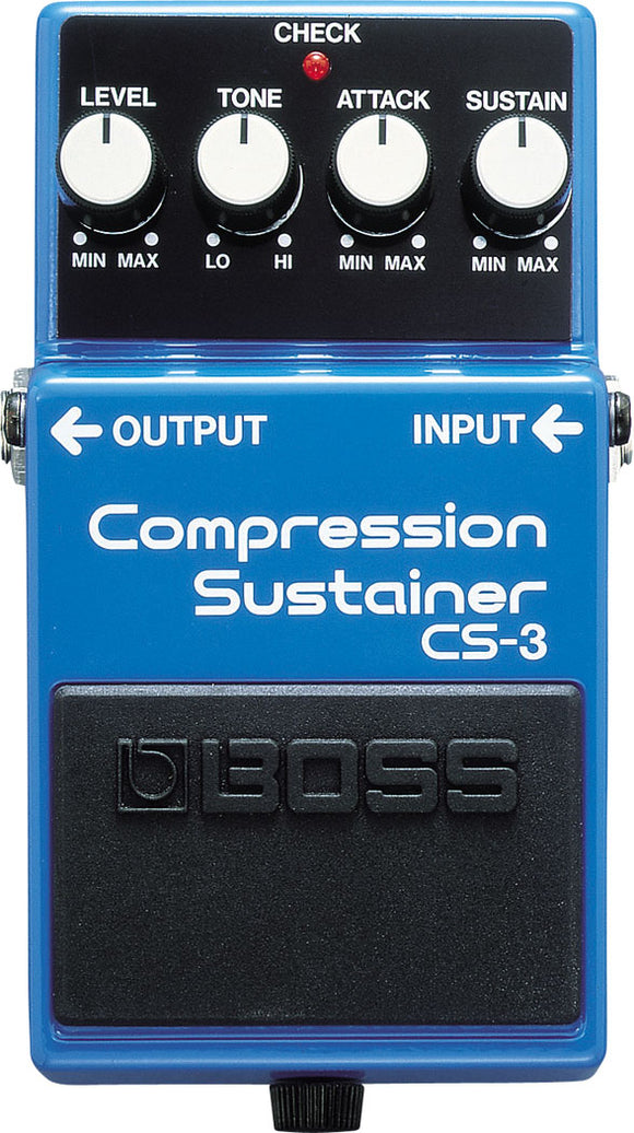CS-3 COMPRESSION SUSTAINER EFFECT PEDAL CS3 BOSS