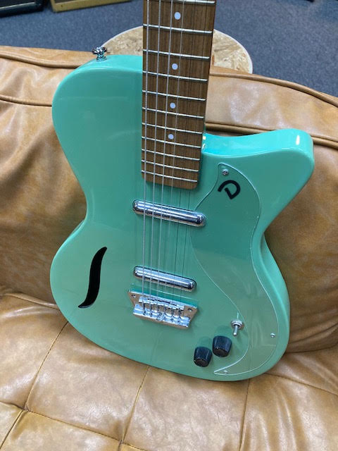 Danelectro Baritone electric guitar surf green Korea