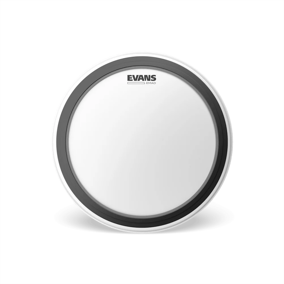 Evans EMAD 22" drum head batter clear